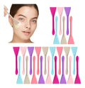 24pz Cepillo Exfoliante Facial Con Espátula Para Mascarillas